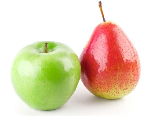 ābols un bumbieris Dukan diētai