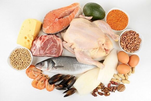Pārtika ar augstu olbaltumvielu saturu griķu proteīna diētai