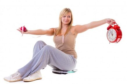 Meitene, kura vēlas notievēt, ēd veselīgi un pēc režīma