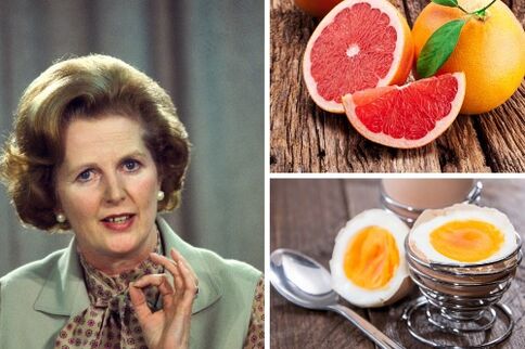 Margaret Thatcher un Maggi Diet Foods